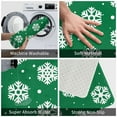 thumbnail image 4 of Fotbe Extra Durable Door Mat - Dirt Trapping Outdoor Welcome Mats - Non-Slip Outdoor Door Mats - Low Profile Front Door Mat - Indoor (16" x 24", Snowflake ), 4 of 9