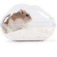 thumbnail image 1 of Baño de Arena Transparente Brillar para Hámster Accesorios para Jaula (M) Electrónica, 1 of 5