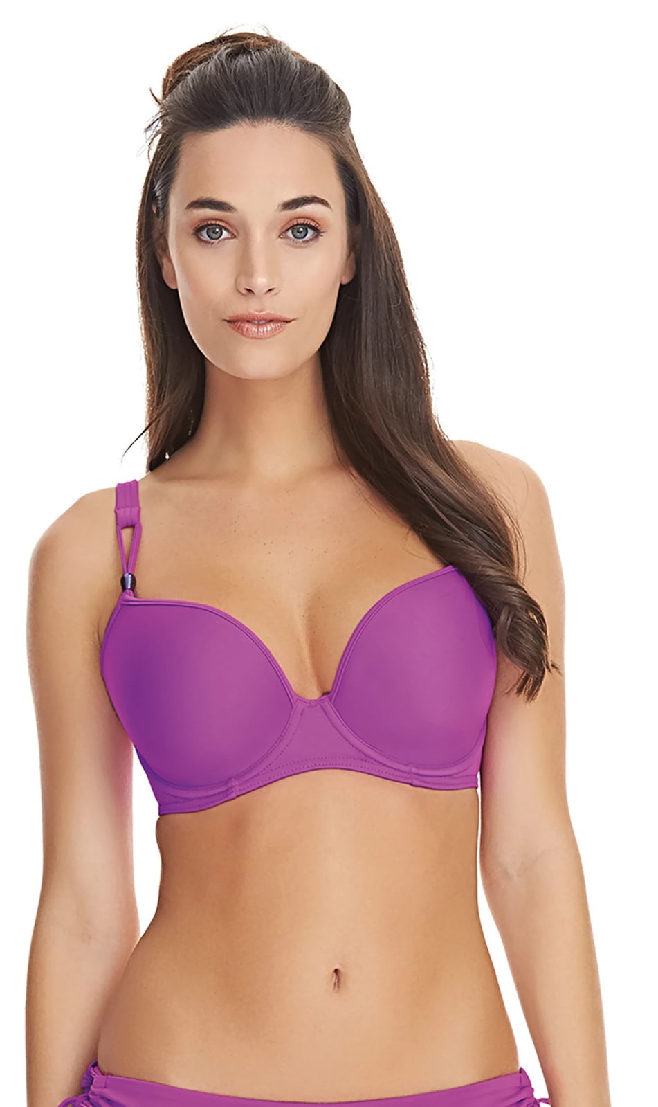 Freya Freya Womens Deco Swim Underwired Moulded Bikini Top, 32G