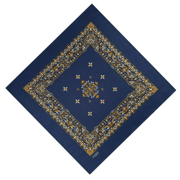 Yokua Vintage Pattern Headscarf Adult Unisex Bandana Hiphop Headscarf Head Kerchief