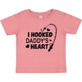 thumbnail image 3 of Inktastic I Hooked Daddy's Heart with Fishing Rod Boys or Girls Baby T-Shirt, 3 of 5