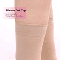 MD FootThera Thigh High Compression Stockings Medical Gradient 20