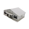 thumbnail image 4 of MERIGLARE 1/64 HO House Building Railway Layout Model for Model Railway Layout Diorama 16.4cmx12cmx7.3cm, 4 of 9