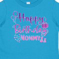 thumbnail image 4 of Inktastic Purple Happy Birthday Mommy Boys or Girls Toddler T-Shirt, 4 of 5
