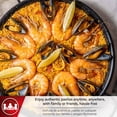 thumbnail image 3 of Magefesa 15" Enameled Steel Paella Pan, 38 cm - 8 Servings, Durable and Lightweight, Ideal for Outdoor & Traditional Paella, 3 of 5
