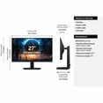 thumbnail image 5 of Sasmung 27-in Odyssey G6 G60F QHD Gaming Computer Monitor, 350Hz, IPS - LS27FG60DENXZA, 5 of 11