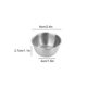 thumbnail image 5 of Monstrate Taza de salsa de condimentos de acero inoxidable, cuenco de inmersión ligero y portátil, portátil y versátil Cocina y Comedor 6 cm (lijado), 5 of 6
