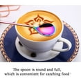 thumbnail image 5 of FHBVT Music Stainless Steel Dessert Spoon Teaspoon with Music Design for Coffee, Tea, Desserts, and Puddings Durable, Dishwasher Safe and Perfect for Special Occasions, Gifting, or Parties Fun, 5 of 6