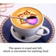 thumbnail image 5 of Cucharas de sopa Cuchara musical de acero inoxidable Cuchara de postre Cuchara de té Cuchara musical de barra Cuchara de acero inoxidable, 5 of 6