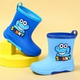 thumbnail image 4 of Otqutp Children's Rain Boots Boys Baby Rain Boots Girls Students Children's Sea Hunting Toddler Outdoor Water Shoes, 4 of 8