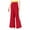 Red - brightred, variant on Project 28 Womens Pleated Front Casual Wide Leg Pants, Black, Small