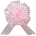 thumbnail image 1 of sxvblly 6 PCS Large Pull Bows 6 Inch Five-Striped Pink Bows for Gift Wrapping Wedding Basket Decorated Birthday Party Christmas Gift Boxes Flower Decorations, 1 of 5