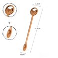 thumbnail image 3 of Cartoon animal stirring spoon wooden coffee spoon suitable for kitchen 2PCS, 3 of 12