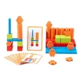 thumbnail image 1 of Juego de bloques de construcción de madera apilables, juguetes para clasificar colores y formas para proyectos escolares., 1 of 9