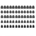 thumbnail image 2 of 60 Pcs Embouts de Réparation de Chaussures à Talons Hauts Remplacement de Bâtons, 2 of 4