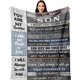 thumbnail image 1 of LHSHID Gifts for Dad Dad Birthday Gift Dad Gifts from Daughter/Son Birthday Gifts for Dad Best Dad Ever Gifts Gifts for Dad Who Wants Nothing Best Gifts for Dad Blanket 30"x40", 1 of 6