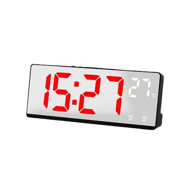 Despertador creativo multifunción con pantalla LED grande