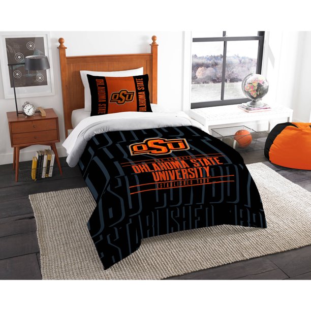 NCAA Oklahoma State Cowboys "Modern Take" Bedding Comforter Set