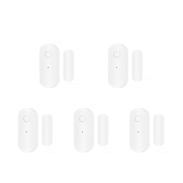 Tuya Smart Door Sensor Window Sensor Door Magnetic Alarm Detector Independent Magnetic Sensor Work With Alexa ,Consistent Performance