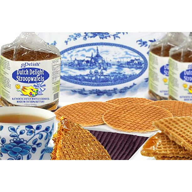 Stroopwafel Caramel Cookies By CoffeeCakes Dutch Toasted Stroop
