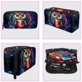 thumbnail image 3 of PhooArto Pencil Case, Owl Dream Catcher Galaxy Large Capacity Pencil Pouch Stationery Pen Bag, 3 of 7