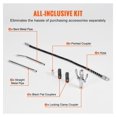 thumbnail image 4 of Air Grease Gun 6000 PSI - Heavy Duty Pneumatic Grease Gun Kit, 14 OZ/400 CC, w/ Flexible Hose & 4 Couplers for Automotive, Farm, Industrial Lubrication, 4 of 7