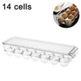 thumbnail image 1 of Soporte para huevos con tapa, este recipiente para huevos es un ahorro de espacio imprescindible para su refrigerador: transparente, apilable, sin BPA Adepaton 2035474-2, 1 of 9