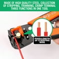 thumbnail image 3 of Pelacables Irfora Herramienta que prensa del cortador del pelacables del aislamiento de 8 '' engarzadora automática multifuncional del cable Irfora Pelacables, 3 of 7