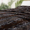 thumbnail image 2 of Home Soft Things Animal Print Flannel Fleece Blanket - Chocolate White Snake - Queen (90" x 90"), 2 of 5