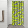 thumbnail image 3 of Shark Shower Curtain - Tropical Marine Life print Art, Water-Resistant Washable Fabric Bathroom Set with 12 Hooks,36x72in, 3 of 5