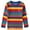 Rainbow, variant on SSLR Long Sleeve Shirts for Big Boys Striped T Shirt Crew Neck Cotton Lightweight Causal Tshirts