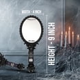 thumbnail image 2 of Profusion Cosmetics Not A Phase Foldable Handheld Mirror, Single-Sided Gothic Decorative Makeup Mirror, Distortion-Free Reflection, Matte Black, 2 of 5