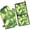 Green and Yellow, variant on Yellow and Gray Modern Art Geometric Kitchen Oven Mitt and Pot Holder Sets 2 Pcs for Baking, Cooking and Grilling, Heat Resistant Up To 392 °F