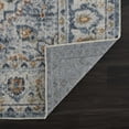 thumbnail image 3 of Hauteloom Hiti Hallway, Kitchen Machine Washable Runner Rug - Traditional Oriental Medallion Carpet - Blue, Orange, Gray, Beige, Cream - 2'7" x 7'3", 3 of 7
