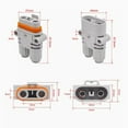 thumbnail image 4 of Demanding Environments 120A Male Female Connector 1200V Electrical Connector Flame Retardant Material Heavy Load Handling, 4 of 7