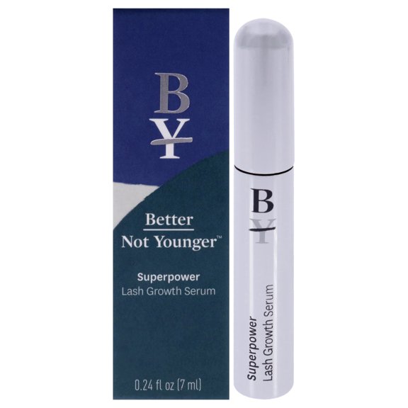 Suero para pestañas Superpower de Better Not Younger para unisex - Suero de 0,24 oz