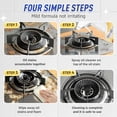 thumbnail image 4 of Oil Removal Cleaning Spray, 120ml Degreaser Cleaner Heavy Duty Kitchen Spray Cleaner All Purpose for Gas Stove, Range Hood, 4 of 7