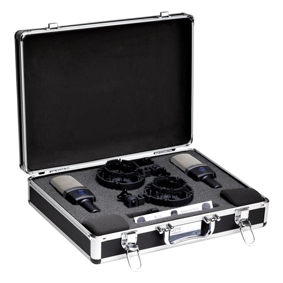 AKG C214 Matched Pair Large-Diaphragm Condenser Microphones