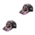 thumbnail image 2 of Maytalsory 1/2/3/5 Comfortable Ball Cap For Women - Fashionable With Sun Protection Universal Size black 2PCS, 2 of 6