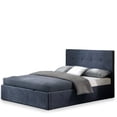 thumbnail image 2 of Base King Size Ilios Innova con Cabecera Color Gris, 2 of 9