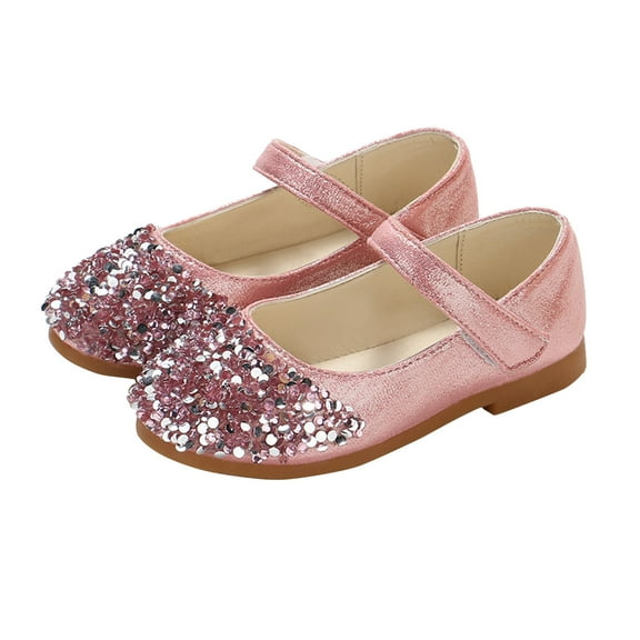 Zehuanyu Ballet Shoes Girls Single Shoes Baby Child Size 3 Pink