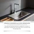 thumbnail image 5 of Drain Cleaner Powder Sink Pipe Unclogger Powerful Blockage Removal Odor Eliminator Fast Acting Drain Maintenance Solution For Kitchen Bathroom Home Plumbing Maintenance Users, 5 of 9