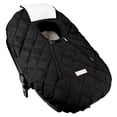 thumbnail image 4 of Funda de asiento de coche Bebamour Winter para bebés universal negra, 4 of 9