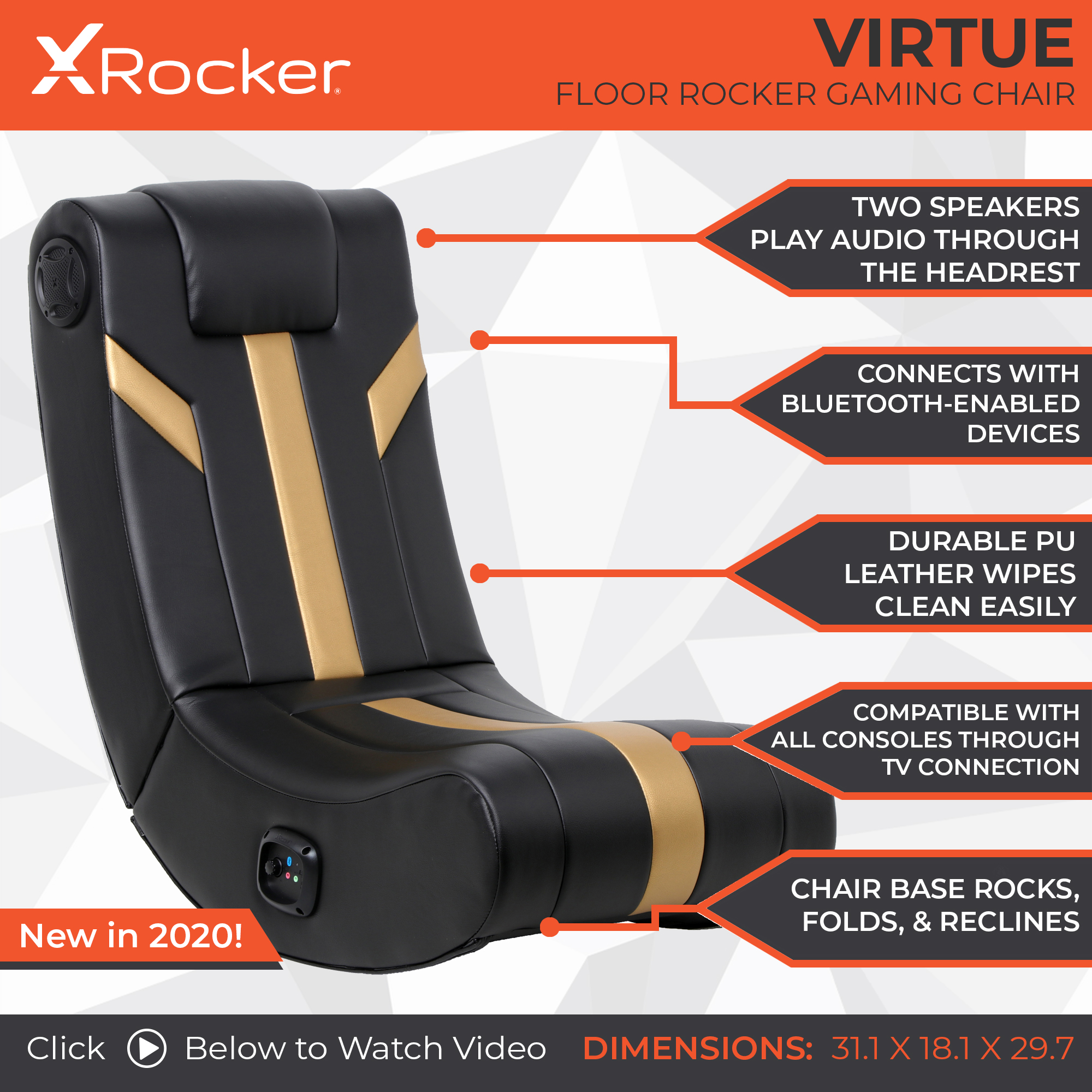 Gaming chair that rocks sale