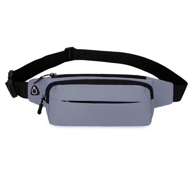 Riñonera grande con bolsillos para correr, hacer senderismo, viajar, hacer ejercicio, pasear al perro, deportes al aire libre, pesca