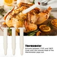 thumbnail image 4 of ACOUTO 20Pcs Poultry Thermometer Roasted Chicken Disposable Temperature Meter For Cooking Turkey Chicken Beef Cooking Meat Up Poultry Timer, 4 of 11