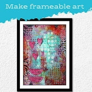 Gel Press Monoprinting Print Plate - 8” X 10” Gel Plate