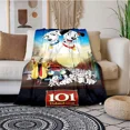 thumbnail image 3 of Manta ligera con diseño de los 101 dálmatas de Disney para sala de estar, dormitorio, habitación de los niños, cálida, regalo de Navidad, 3 of 5