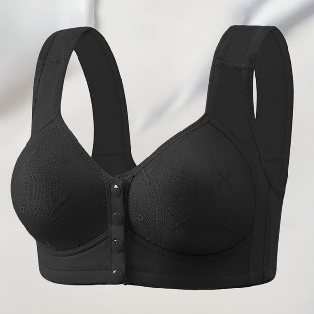 MHFRRA Compression Bra Women's Plus Size Push up Sag Tank Top Beauty Back In Front Of Mom Bra Non Bra 36