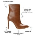 thumbnail image 2 of Journee Collection Womens Limma Pointed Toe Stiletto High Ankle Booties, 2 of 6